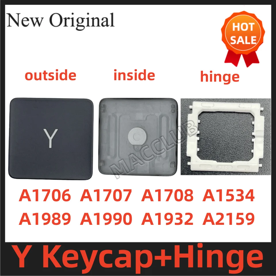 

Y KeyCap for MacBook Pro Retina A1708 A1706 A1707 A1989 A1990 A1534 A2159 A1534 Keyboard Case Key Cap keys with hinge