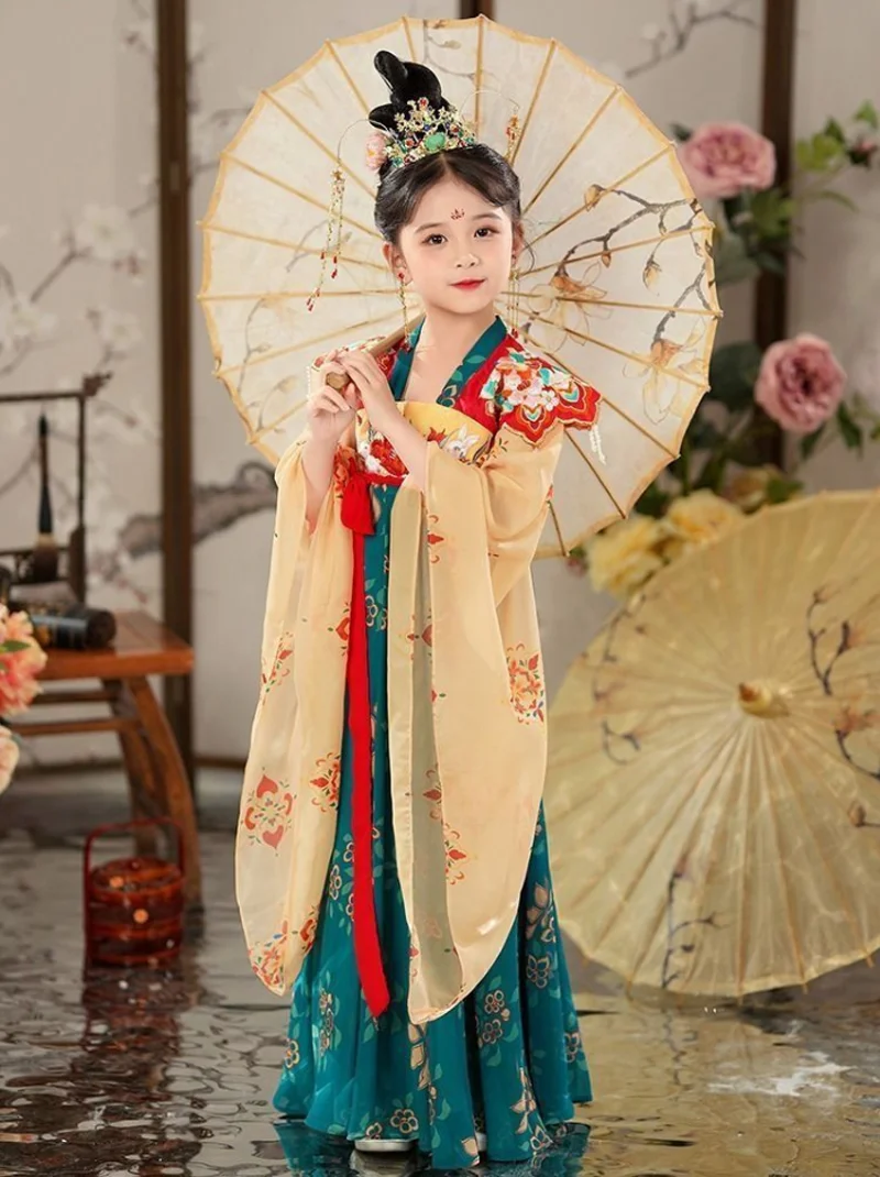 Hanfu Vestiti Stile Cinese Nuovo Vestito Retrò Casual Da Ragazza
