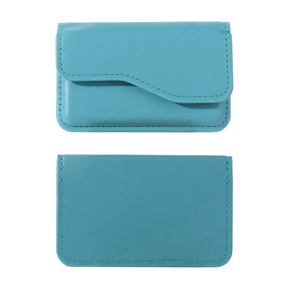 Sleek Magnetic PU Leather Flip Wallet & Card Holder