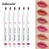 Liquid Lip Stain Pen Long lasting Lip Liner Waterproof Matte Pink Red Contour Tint Lipstick Moisturising Makeup Non-stick Cup 3
