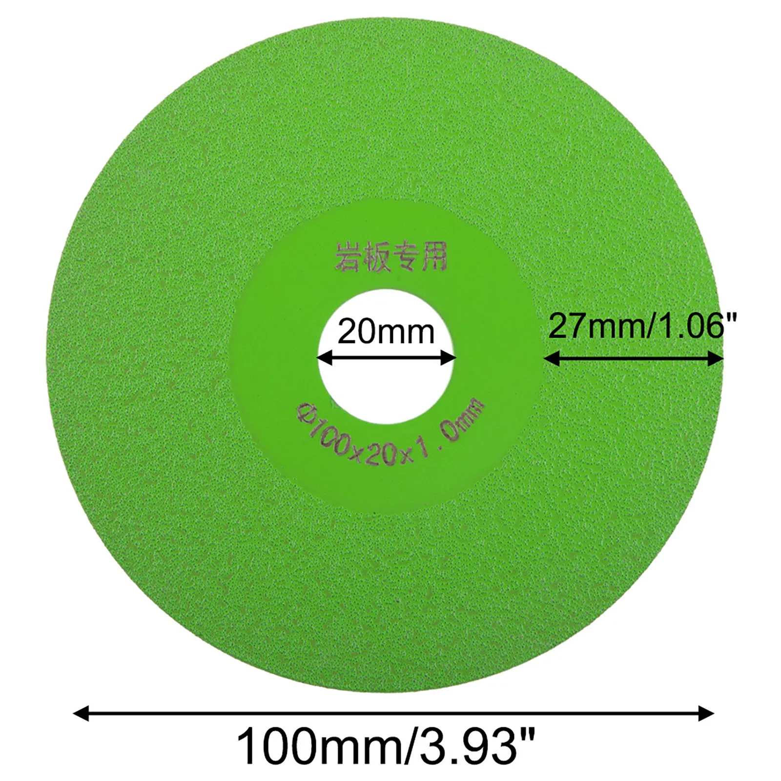 100&times;20&times;1mm Tile Cutting Disc Sharpener Diamond Grinding Wheel Marble Saw Blade Ceramic Jade Grinding Wheels
