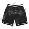 Custom Name Team Number Basketball Shorts Pants Retro Breathable Mesh Sportswear Vintage 3DPrint Summer Harajuku Drop Shipping W 1