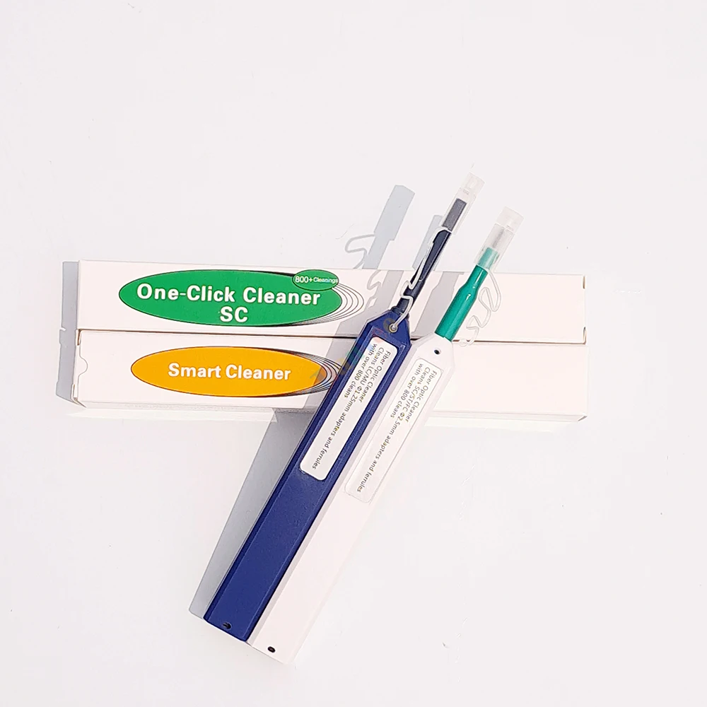 

1/5/10pcs Origin LC/SC/FC/ST One-Click Cleaner Tool 1.25mm and 2.5mm Fiber Optic Cleaning Pen 800 Cleans Fiber Optic Cleaner
