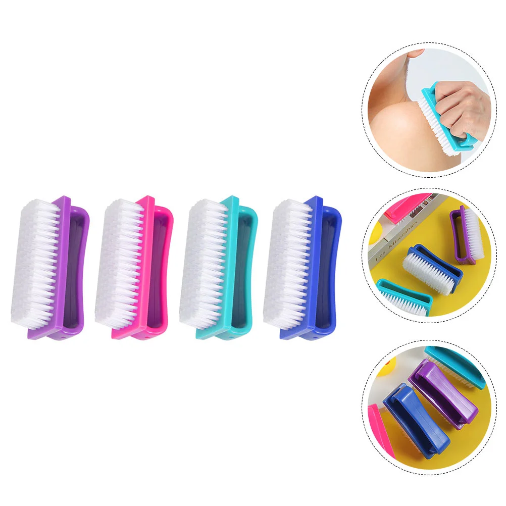 

4Pcs Fingernail Cleaning Nail Nail Cleaners (Assorted Color)