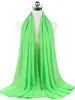 Nouveau foulard en mousseline uni pour femme, prêt-à-porter, hijab instantané, châle musulman, hijabs islamiques, écharpe arabe, foulards pour la tête