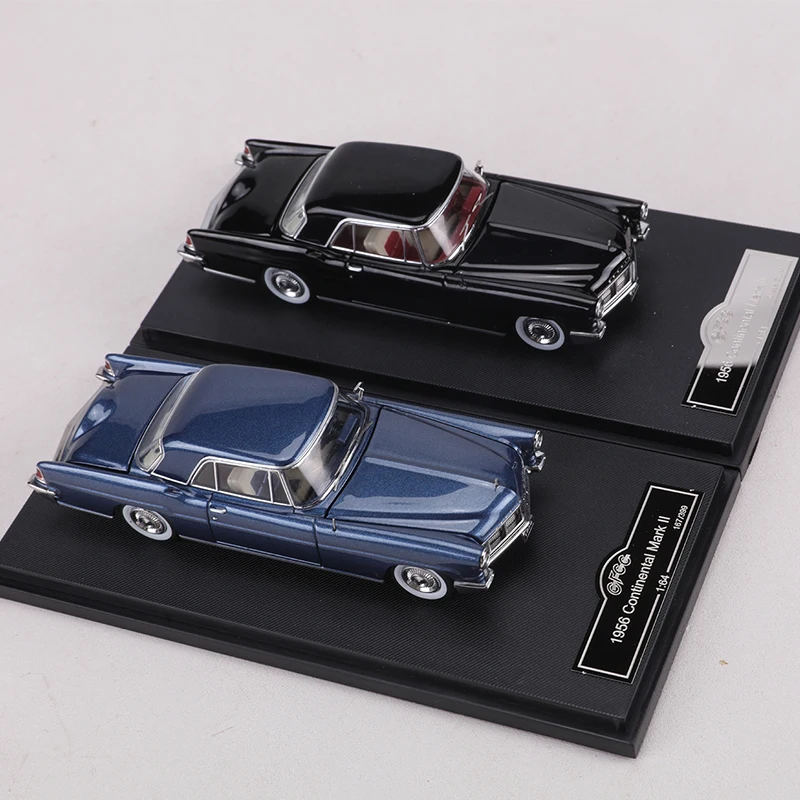 GFCC 1:64 1956 링컨 컨티넨탈 마크 II 다이캐스트 합금 자동차 모형 장난감