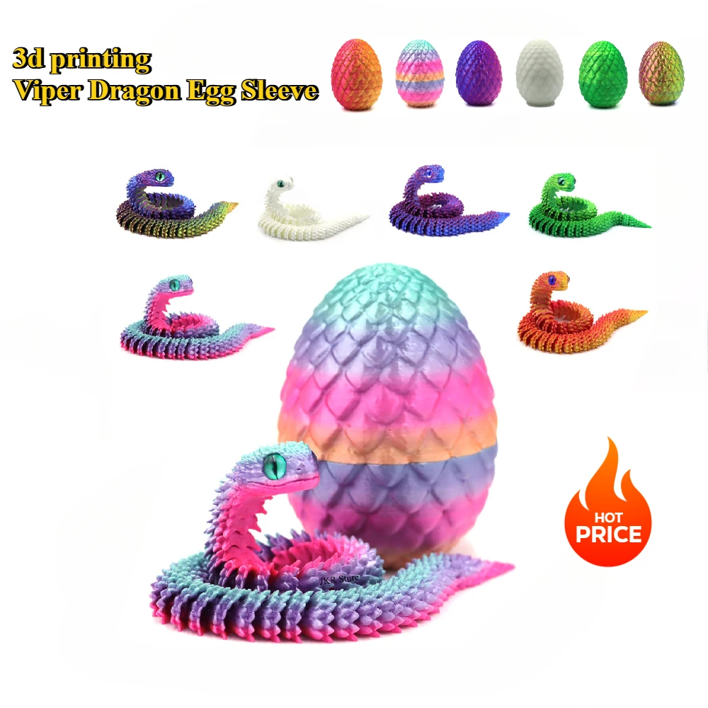 3D Snake Egg Decoration 1