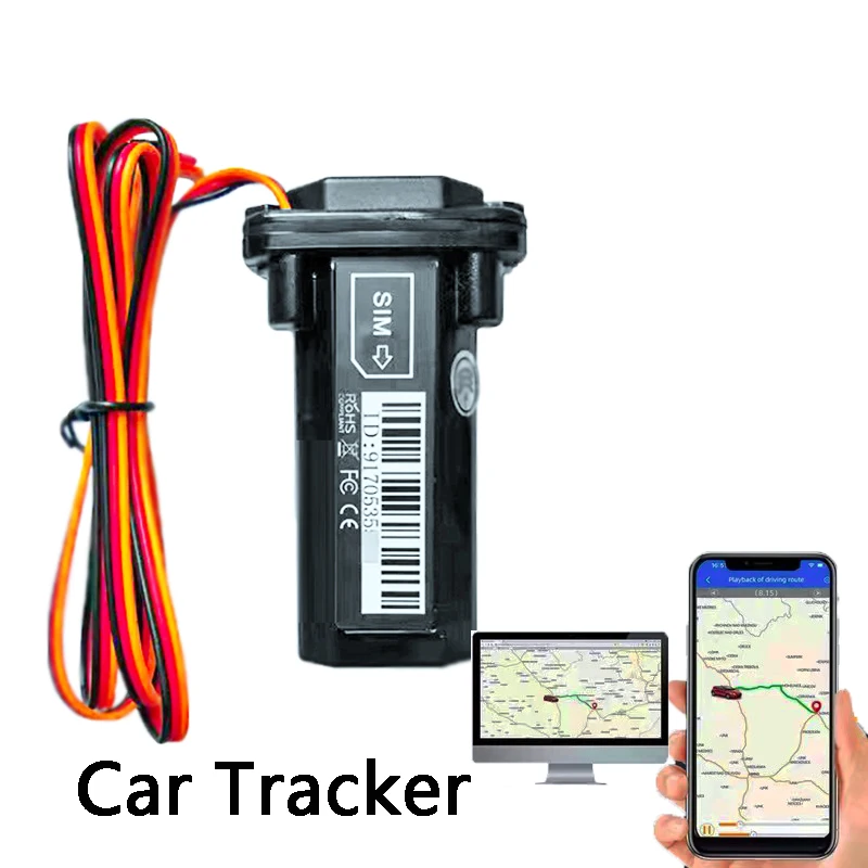 GPSTrackerVehicleAntiTheftWaterproofMotorcycleMiniGSMSMS