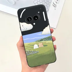 Custodia protettiva in silicone nero carino - Cover morbida
