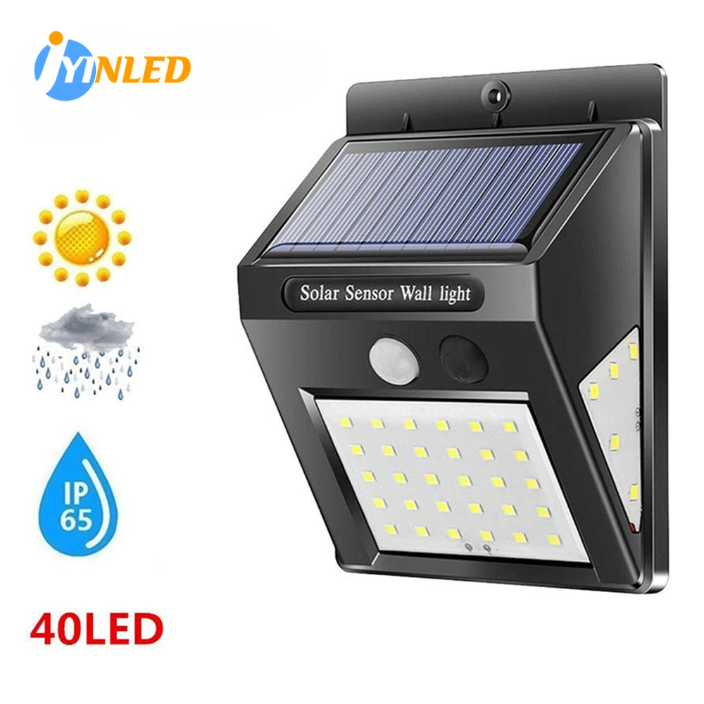 

Solar Led Light Outdoor Garden Decoration 172led Lights with 4 Working Mode IP65 Waterproof Solar Motion Sensor Solar Wall Lamp
