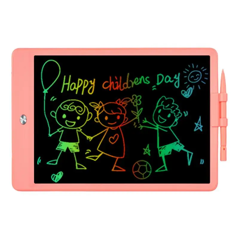 

Kids Drawing Tablet Battery Powered Kids LCD Writing Tablet Waterproof Doodle Pad Early Educational Toys With Erase Button For