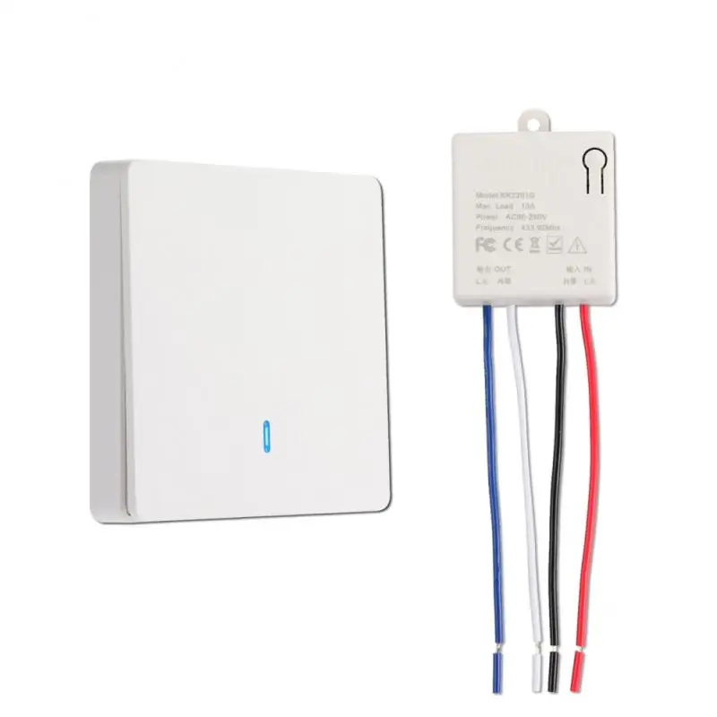Smart Switch Light Wall Light Switches Remote Control With Led Light
