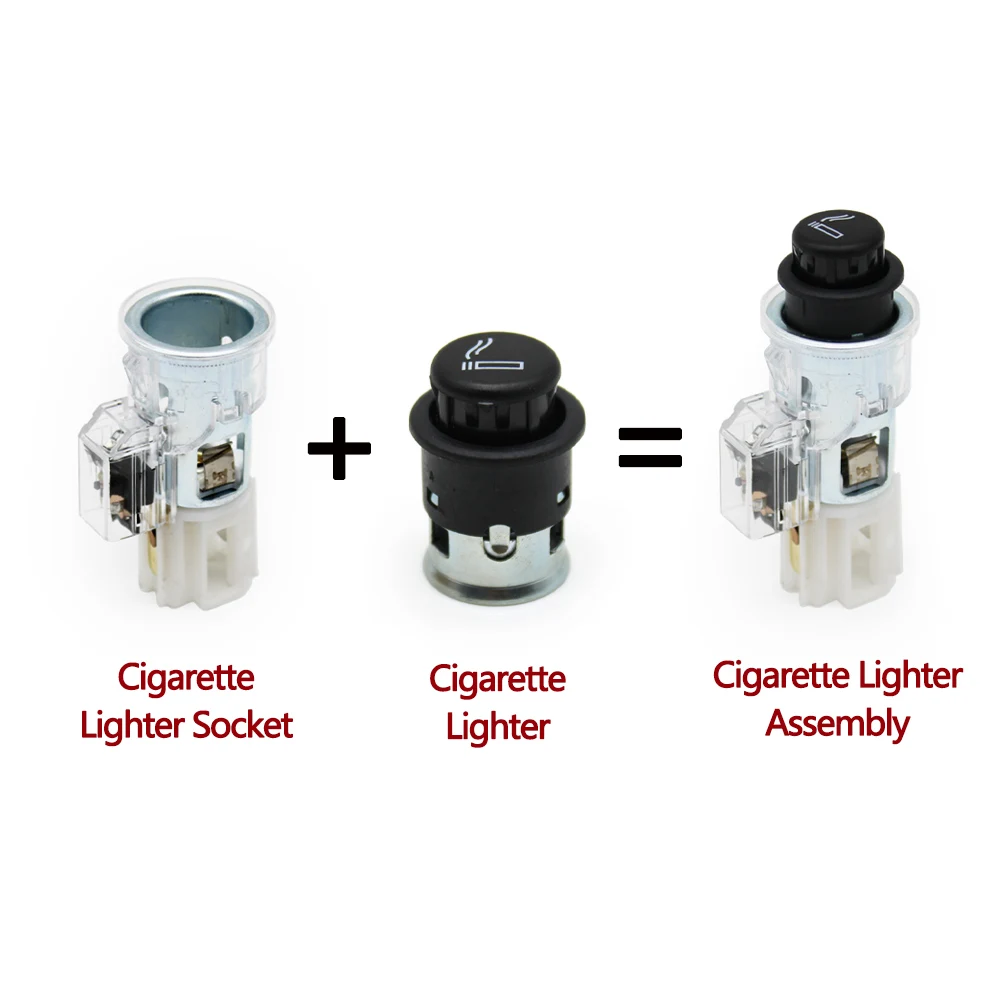 Car Center Console Cigarette Lighter Socket Plug 95B857273 for Porsche Macan 95B 2014 2015