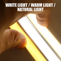 Bande lumineuse solaire flexible à LED COB, 320LED/m, DC 24V, 11x6mm, étanche, blanc naturel chaud, 0.5m, 1m, 2m, 5m, décoration de jardin 3