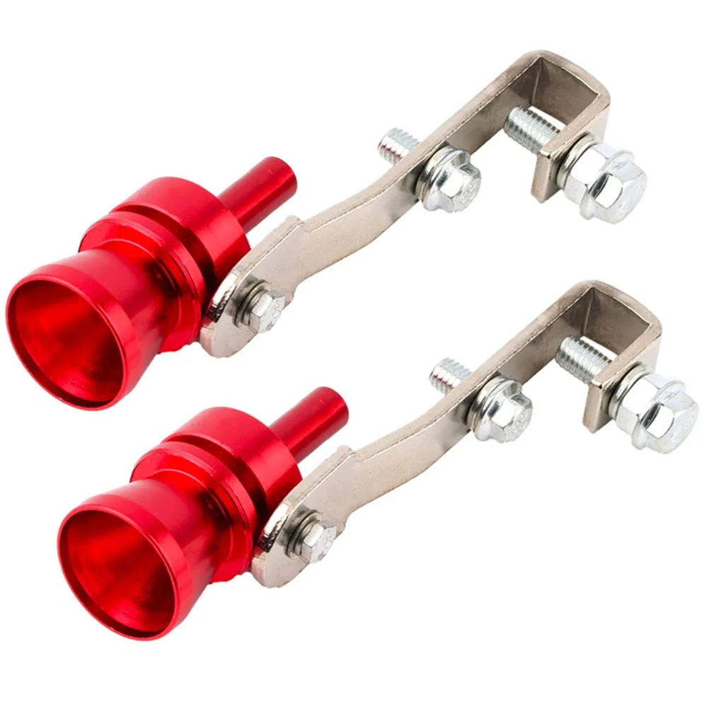 

2 Pcs Fashion Exhaust Whistler Car Silencer Aluminum Alloy Turbo Whistles for Your