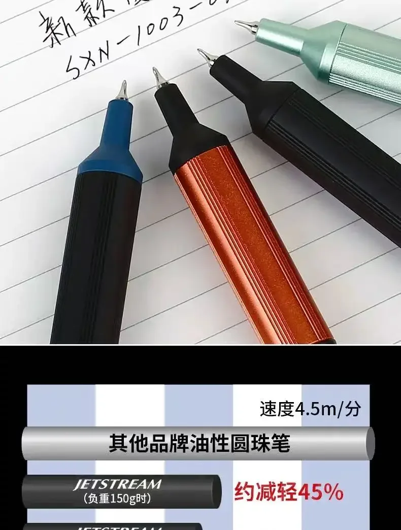 Japan Uni Business Gelschreiber, schnell trocknendes Öl, Kugelschreiber mit niedrigem Schwerpunkt, 0,28/0,38 mm, superfeine Spitze, Schreibpapier – Detail 6