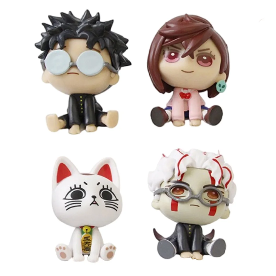 4 teile/satz Anime Dandadan Ayase Momo Takakura Ken S.H.Figuarts Autobahn Oma 6 cm Action Modell PVC Spielzeug Sammlung Desktop Geschenke – Detail 6