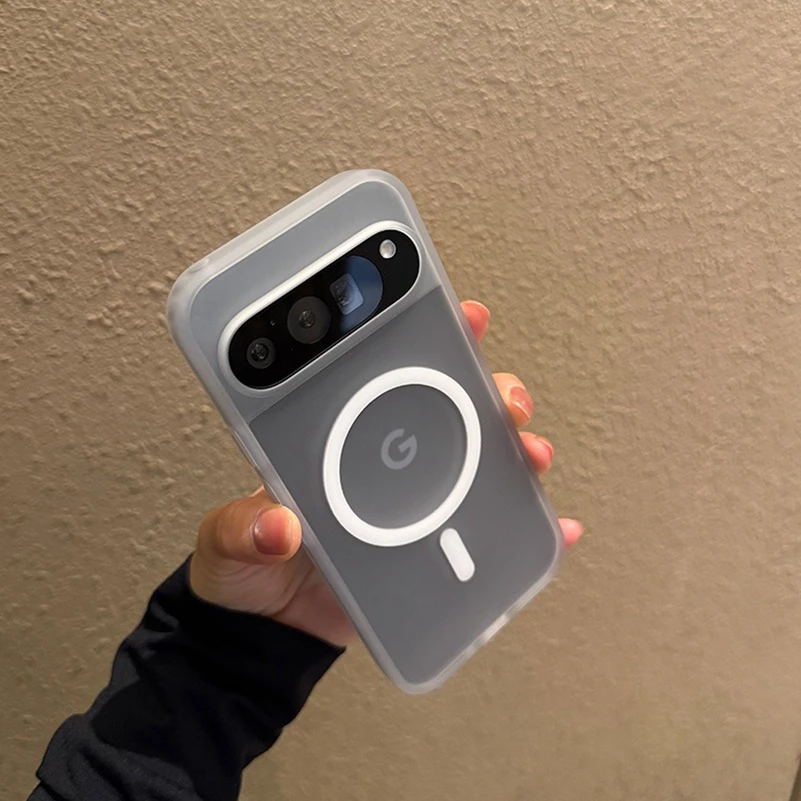 Translucent Matte Ultra Thin Magnetic Shockproof Case - Candy Color
