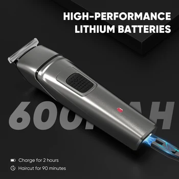Sejoy MASTER Men's Grooming Kit 5 In 1 Multifunctional Electric Hair Clippers Rechargeable Razor Men Beard Nose Trimmer 4