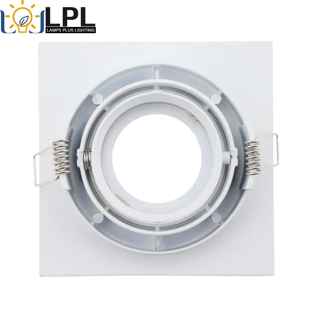 LED 천장 램프 홀더가 있는 MR16 프레임 GU5.3 피팅 GU10 MR16 베이스 소켓 천장 Gu10 피팅에 스포트라이트 조명기구 적용