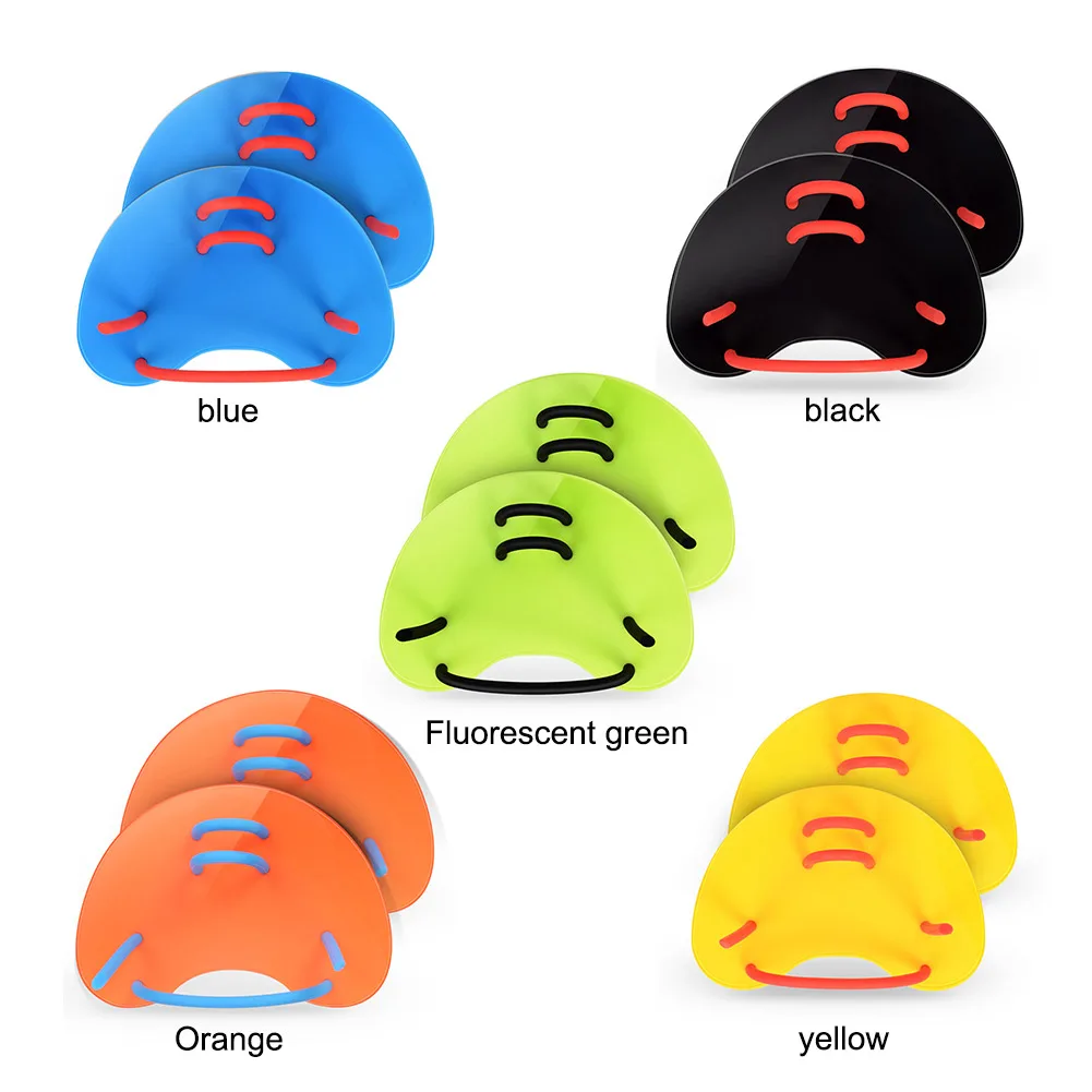 Silicone Swimming Hand Fins for Water Sports Training