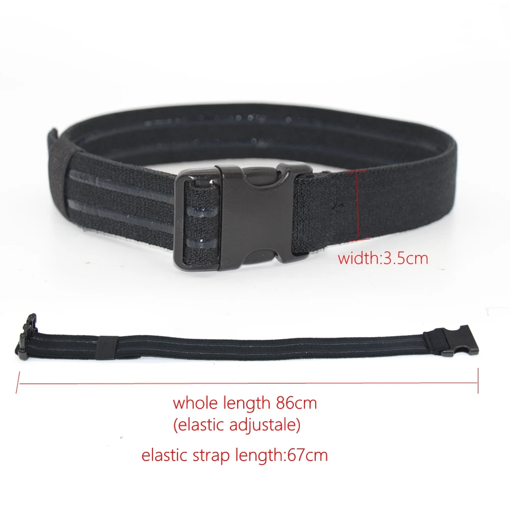 2 stücke Taktische Bein Strap Oberschenkel Gürtel für Holster Messer Elastische Oberschenkel Strap Im Freien EDC Bein Aufhänger mit Quick-Release Schnalle – Detail 1