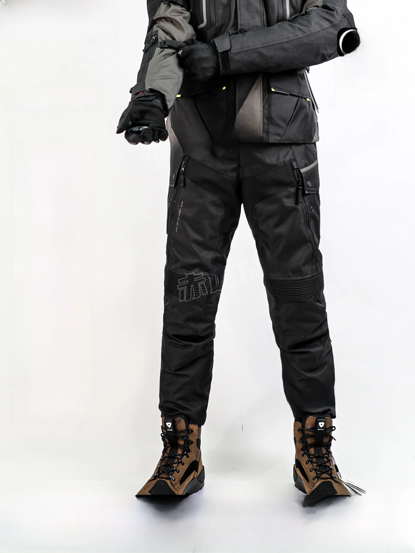 LS2 오토바이 라이딩 팬츠 랠리 스타일 남성용 오토바이 먼지바이크 추락 방지 방수 사계절 통근용 MP156