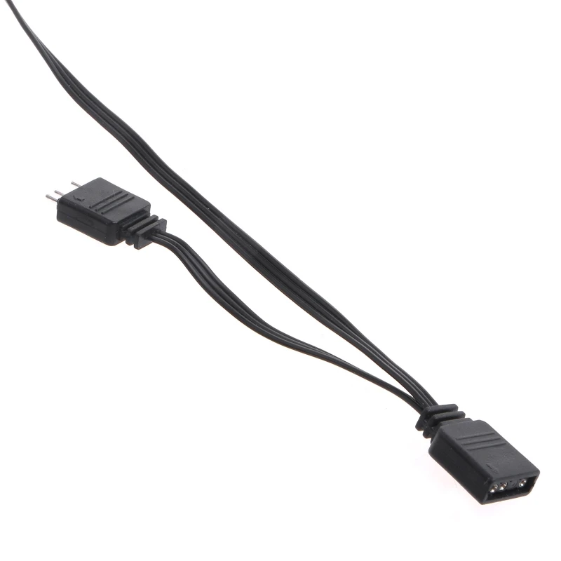 5V 3Pin LED 컨트롤러용 5V RGB 분배기 허브, RGB 25UB에 완벽한 50CM 3Pin 연장 코드가 있는 LED 분배기 허브