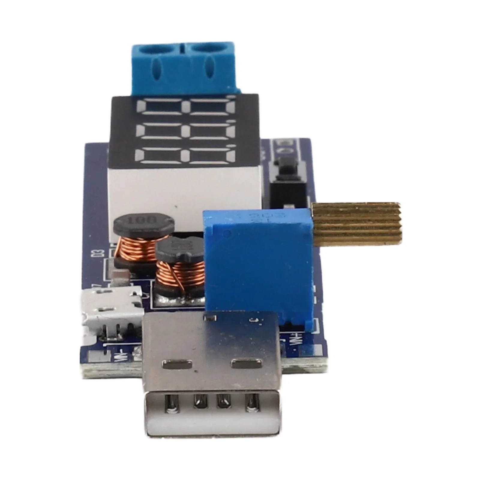 멀티턴 전위차계 전압 조정기 디지털 튜브 디스플레이 입력 전압 3.5V-12V 조정 가능한 전원 공급 장치 모듈