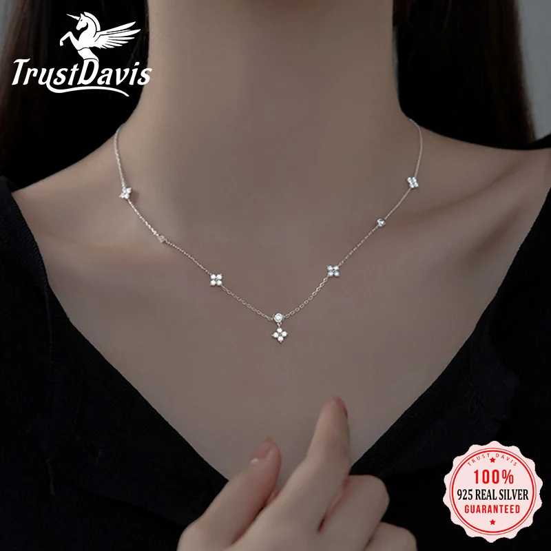 925 Silver fashion girl must have Fila Necklace