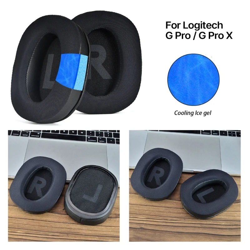 

Амбушюры для наушников Logitech G Pro / G Pro X, толстые амбушюры для наушников, улучшенное качество звука, сменные амбушюры