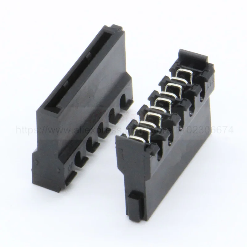 10 Stks/partij Zwart Ide Hdd Sata Power Connector Socket Punctie Met Koperen Kern Lassen Gratis Voor Harde Schijf