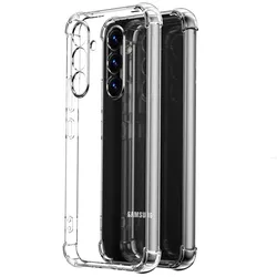Durable Shockproof Silicone Phone Case with Clear Soft Cover (S25)