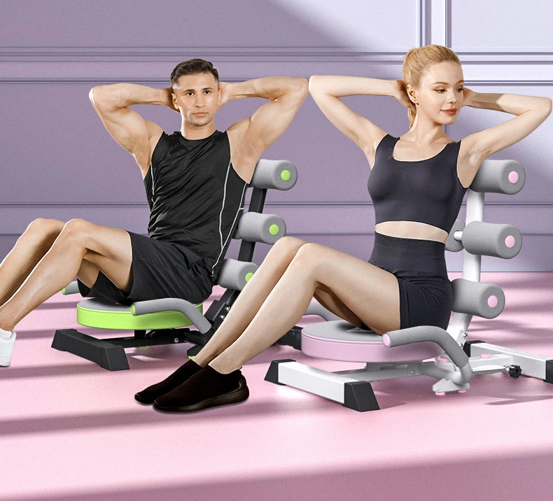 Sit-Up Assistant Abdominal Exercise Equipment Multi-Functional Automatic Rebound Machine For Strengthening Abdominal Strength