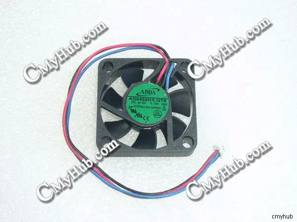 

Для ADDA AD0405HX-G76 DC5V 0.19A 4010 4 см 40 мм 40x40x10 мм 4-контактный охлаждающий вентилятор
