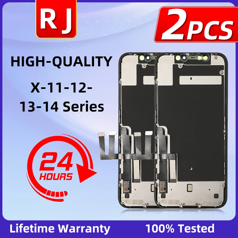 Kit LCD Digitalizador IPhone Pantalla Táctil Digitalizador De Repuesto Para IPhone XS Max - Con Marco LCD, Color Negro Pantalla Reemplazo IPhone XS Max Negro