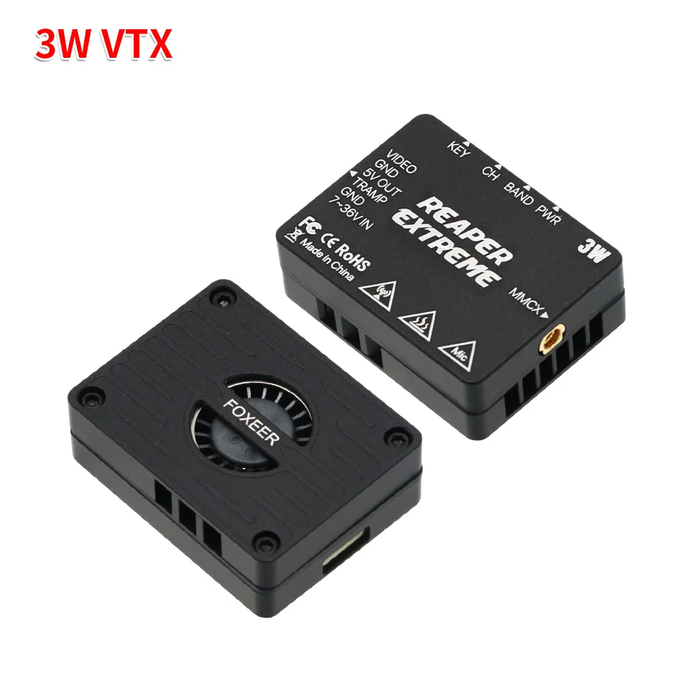 Foxeer Reaper Extreme V2 5.8G 2.5W / 3W 72CH Pit FPV VTX / 4.9G-6G