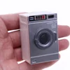 Power Washer Mini Washing Machine Model Toy Dollhouse Laundry Room Furniture for Kids Set and Dryer Playset Photo Baby Child 3
