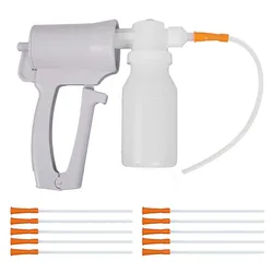 Portable First Aid Kit with Hand Held Sputum Aspirator and Manual Suction Pump Suction Device Sterile Catheter XT-02
