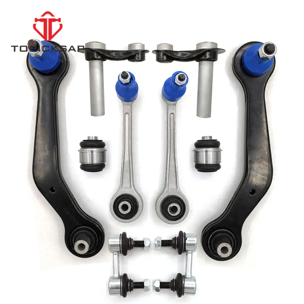 TOPICKSAP 10pcs Rear Control Arms Ball Joint Suspension Kit for BMW X5 E53 2.5i 3.0i 4.8is 2000
