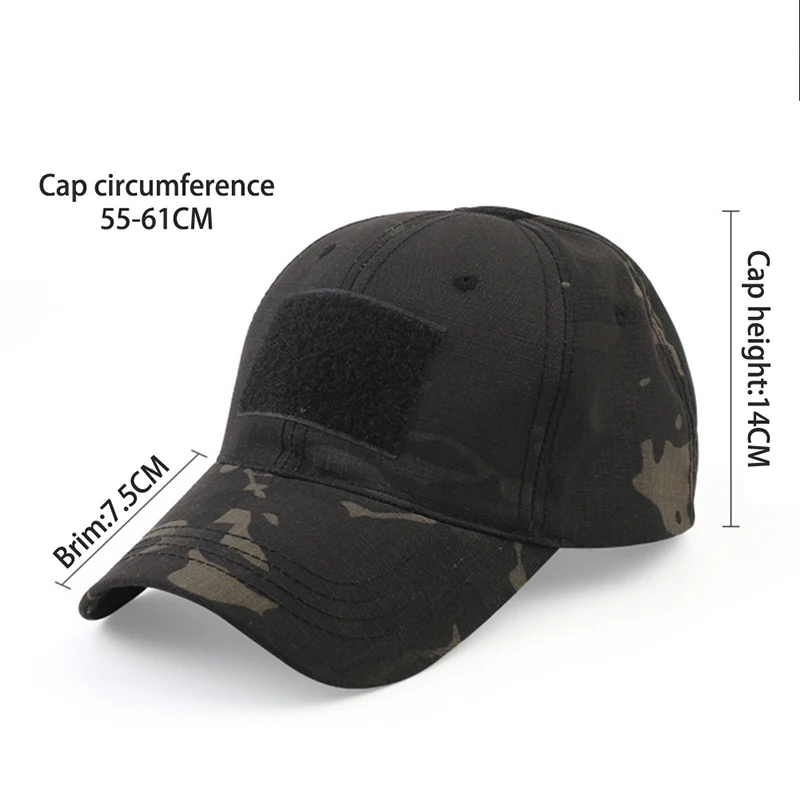 Casquette camouflage ajustable pêche chasse vélo respirable unisexe protection soleil outdoor