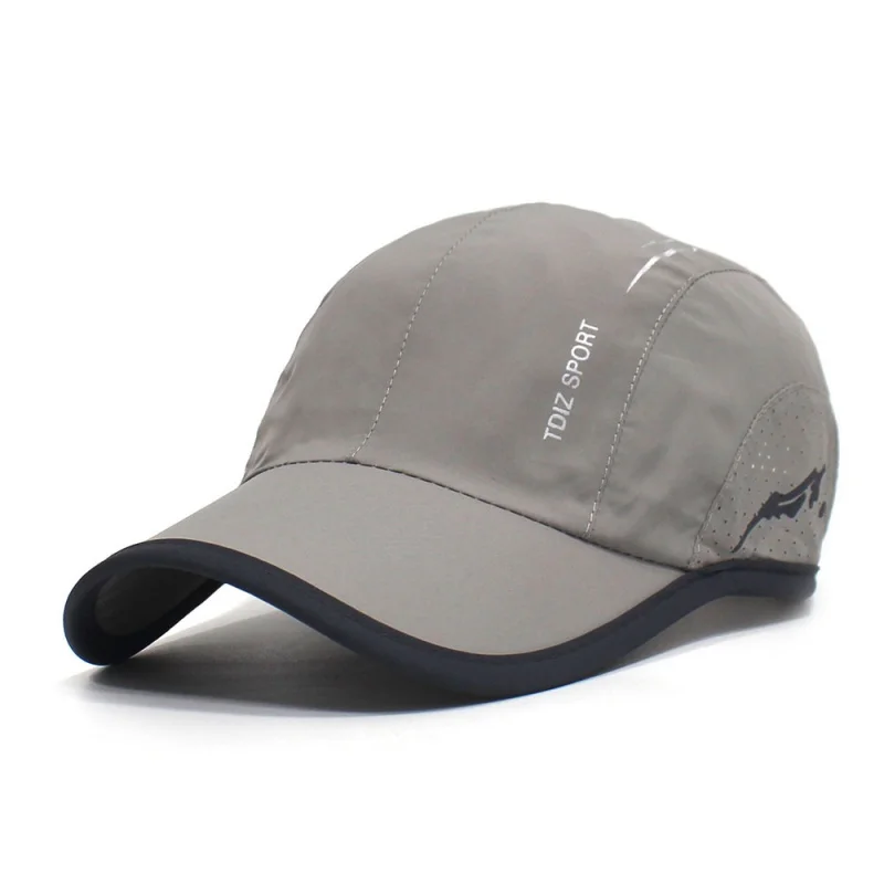 

Summer Men's Golf Breathable Quick-Drying Thin Baseball Protection Sun Hat Sports Peaked Cap