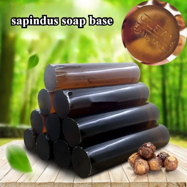 400g/1000g Natural Plant Soapberry Soap Base DIY Creative Modeling Handwork Essential Oil Aromatherapy Soap Making Raw Materials
