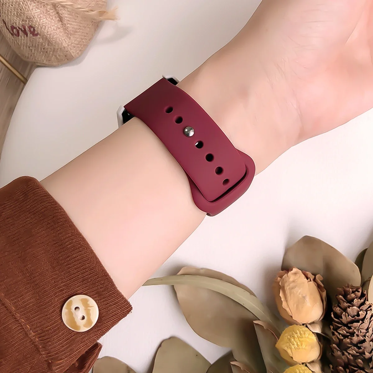 Seamless Silicone Strap