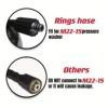 High Pressure Washer Hose with Steel Wire Braid, 314.96/560.55 inch Quick Connect and Release Water Hose Tube, M22/M14*1.5, Comp 4