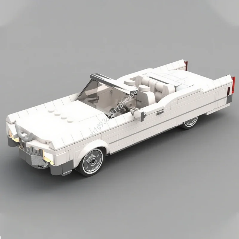 305pcs MOC 1970 Cadillacers De Ville 컨버터블 시티 챔피언스..