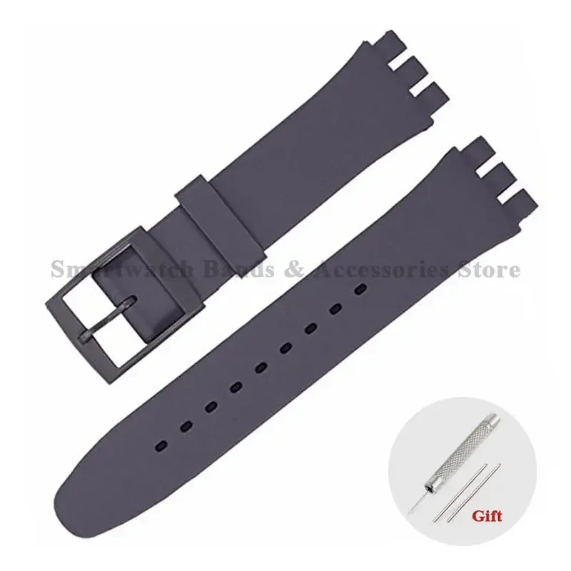 Colorful Silicone Sport Watch Strap - Rubber Replacement Wrist Band Accessories