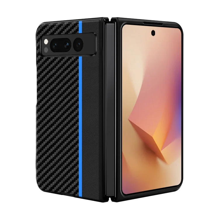 Kevlar Print Carbon Fiber Fashion Anti-Drop and Anti-Knock Case
