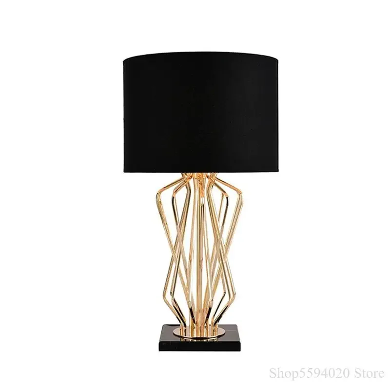 

Simple Modern Table Lamp Post-modern Living Room Metal Wind Designer Standing Lamp Villa Studio Individual Table Lamp Lamparas