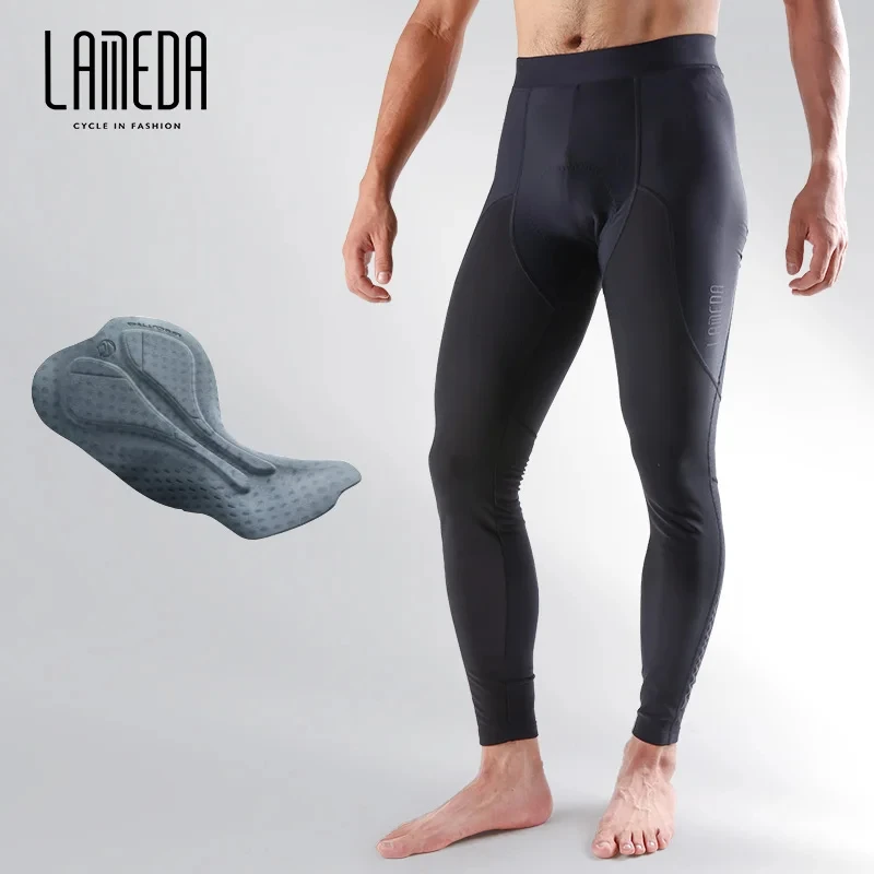 Lameda Bicycle Pants Keep Warm Cycling Pants Man Fleece Trousers Waterproof Pants Man Windproof Cycling Clothes for Men 2